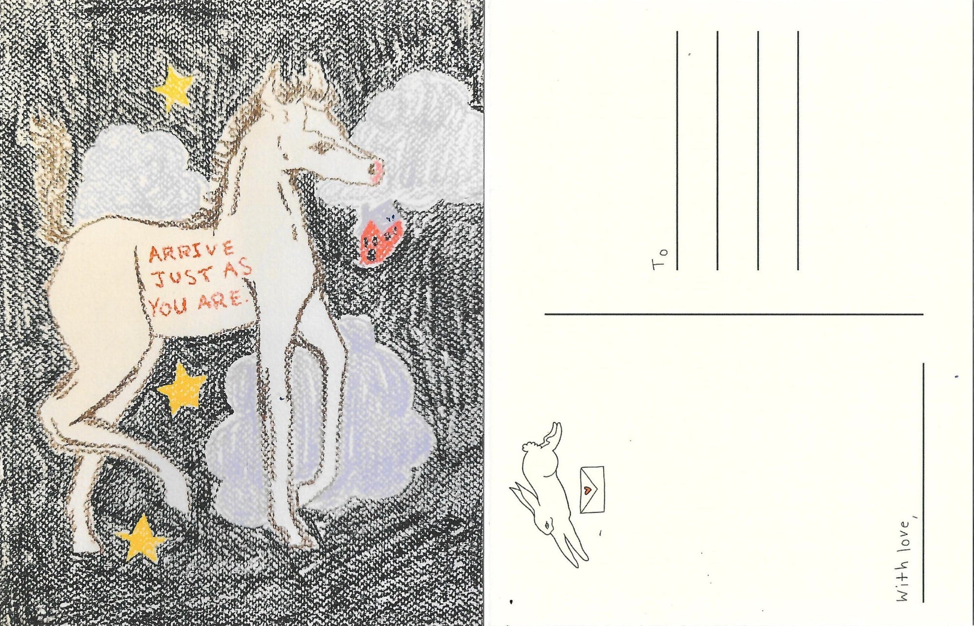 arrive as you are mini print