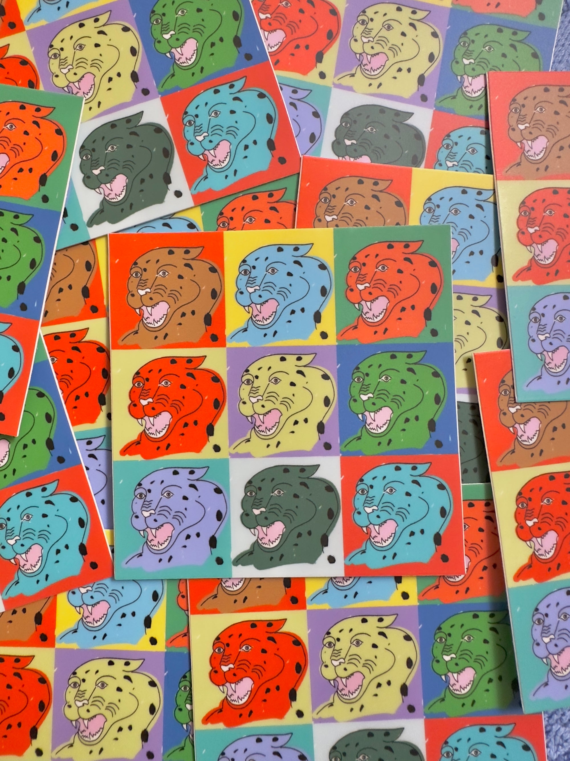 rainbow cats sticker