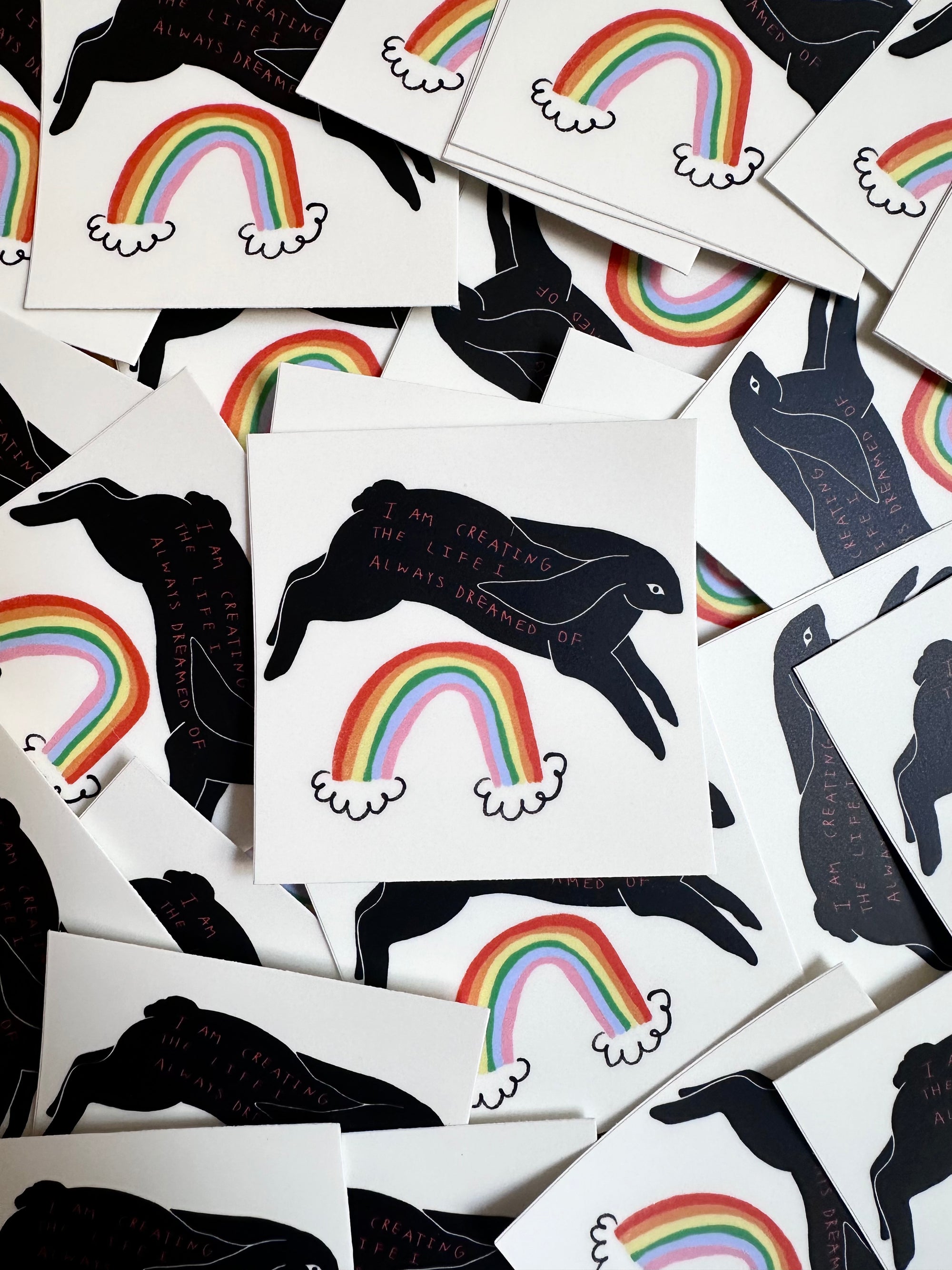 creating my life sticker