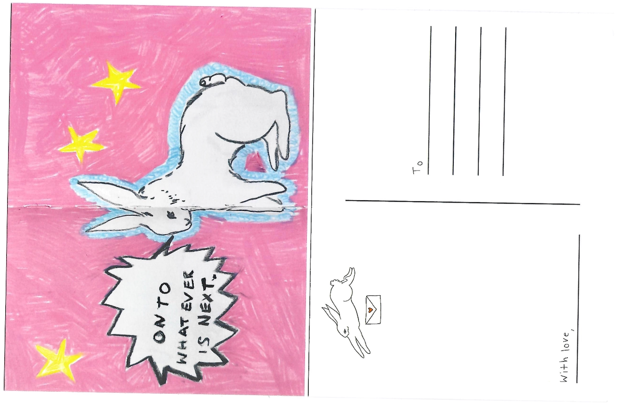 onto what ever is next mini print