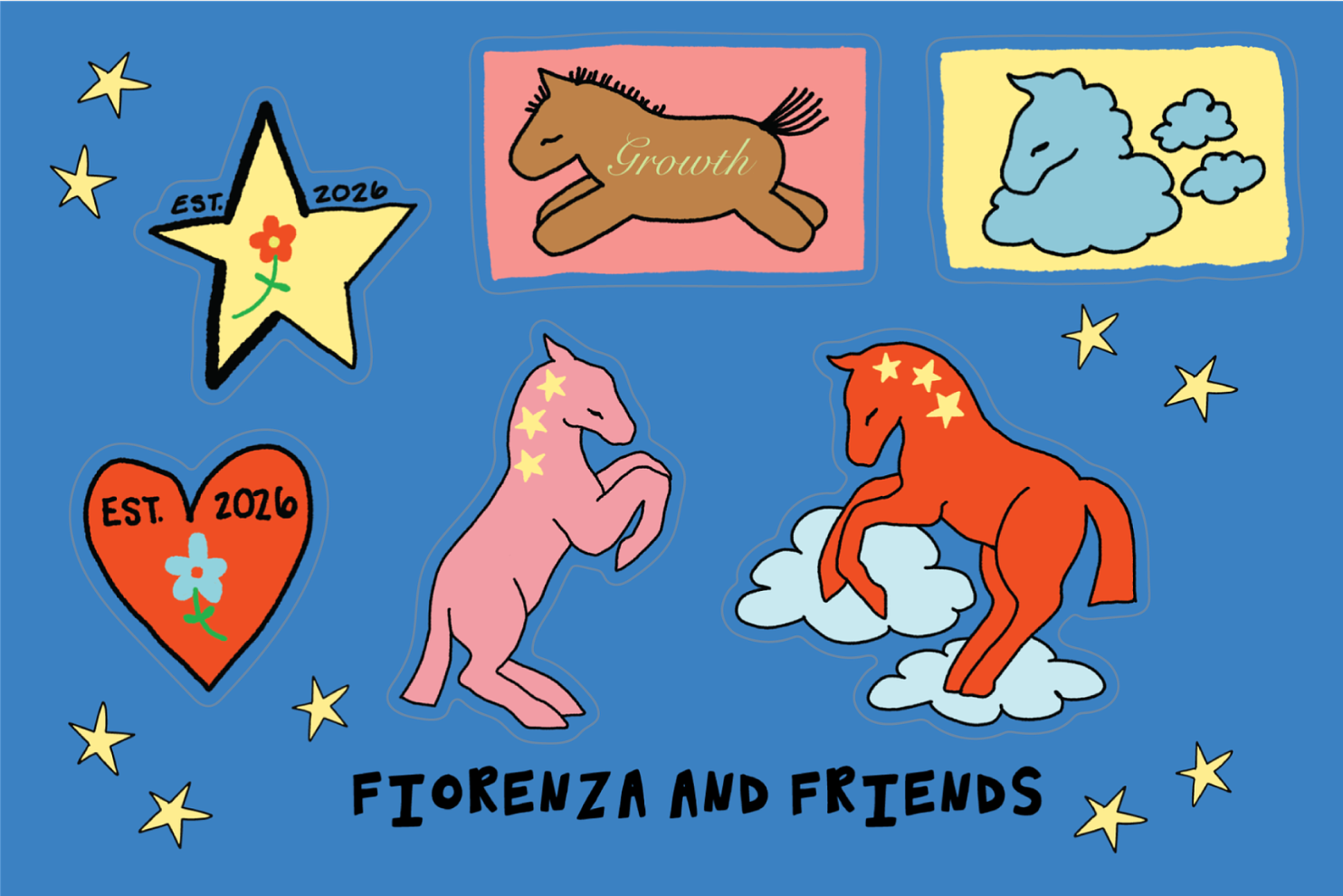 january v2 sticker sheet