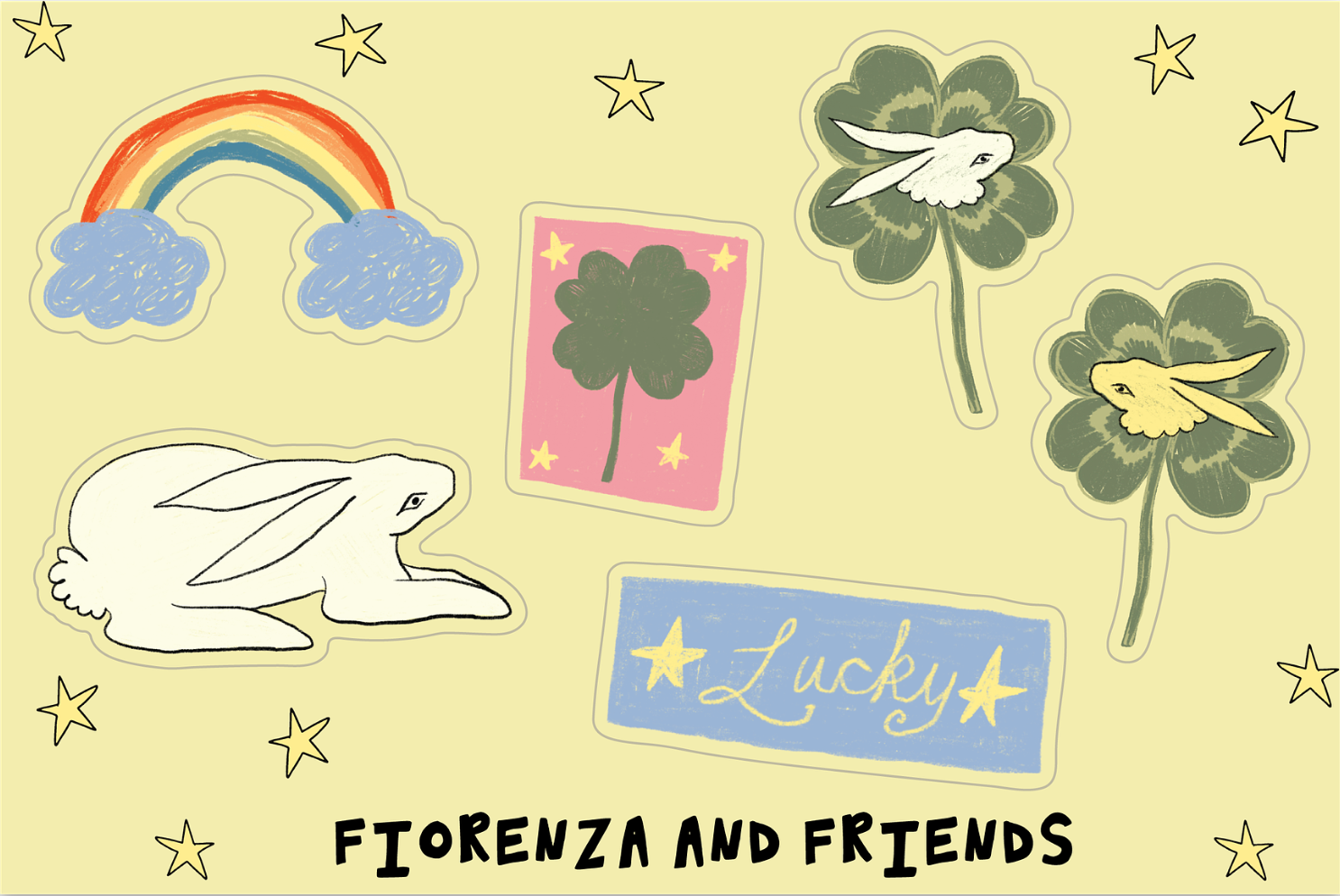 march v2 fiorenza frienza sticker sheet