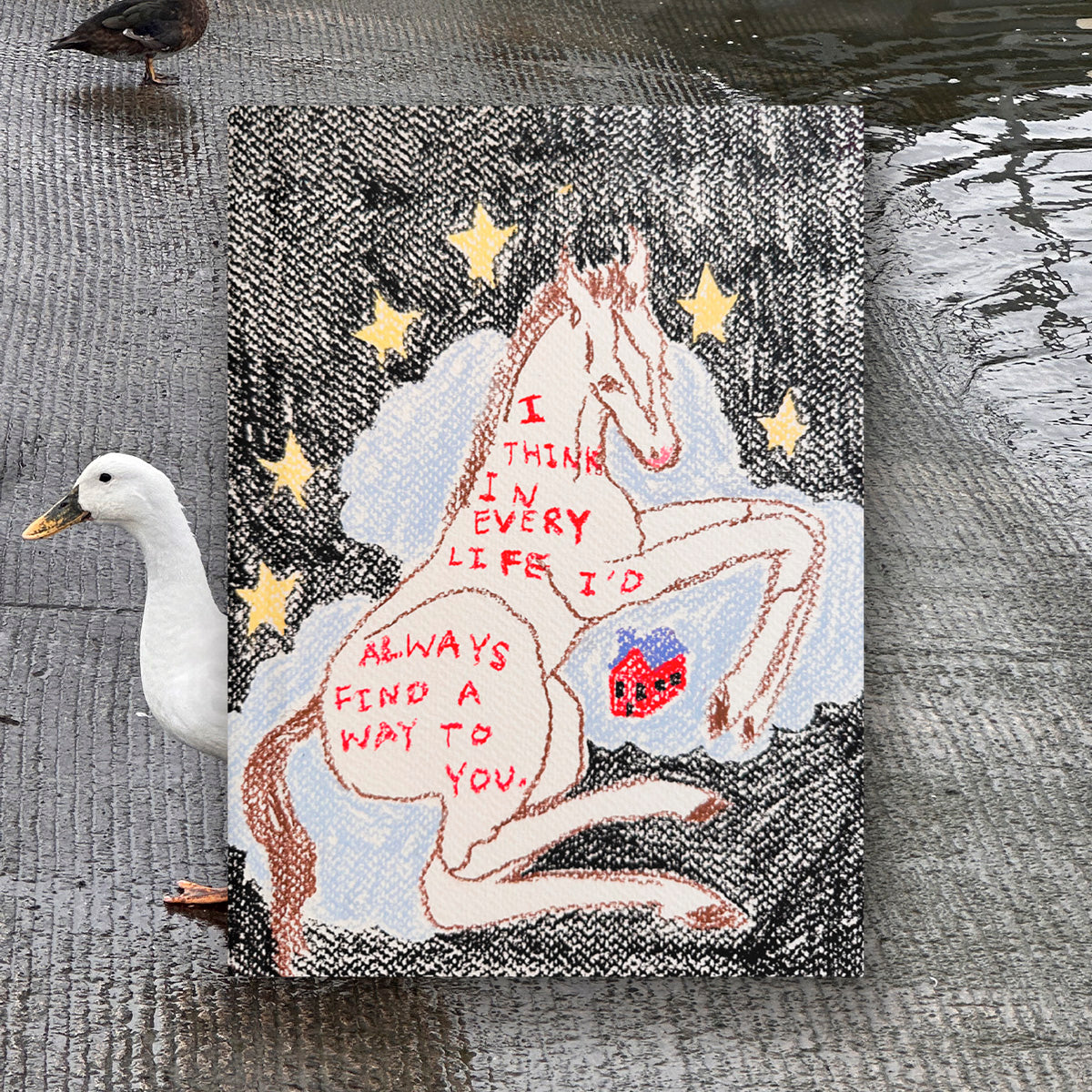 my home hardcover journal