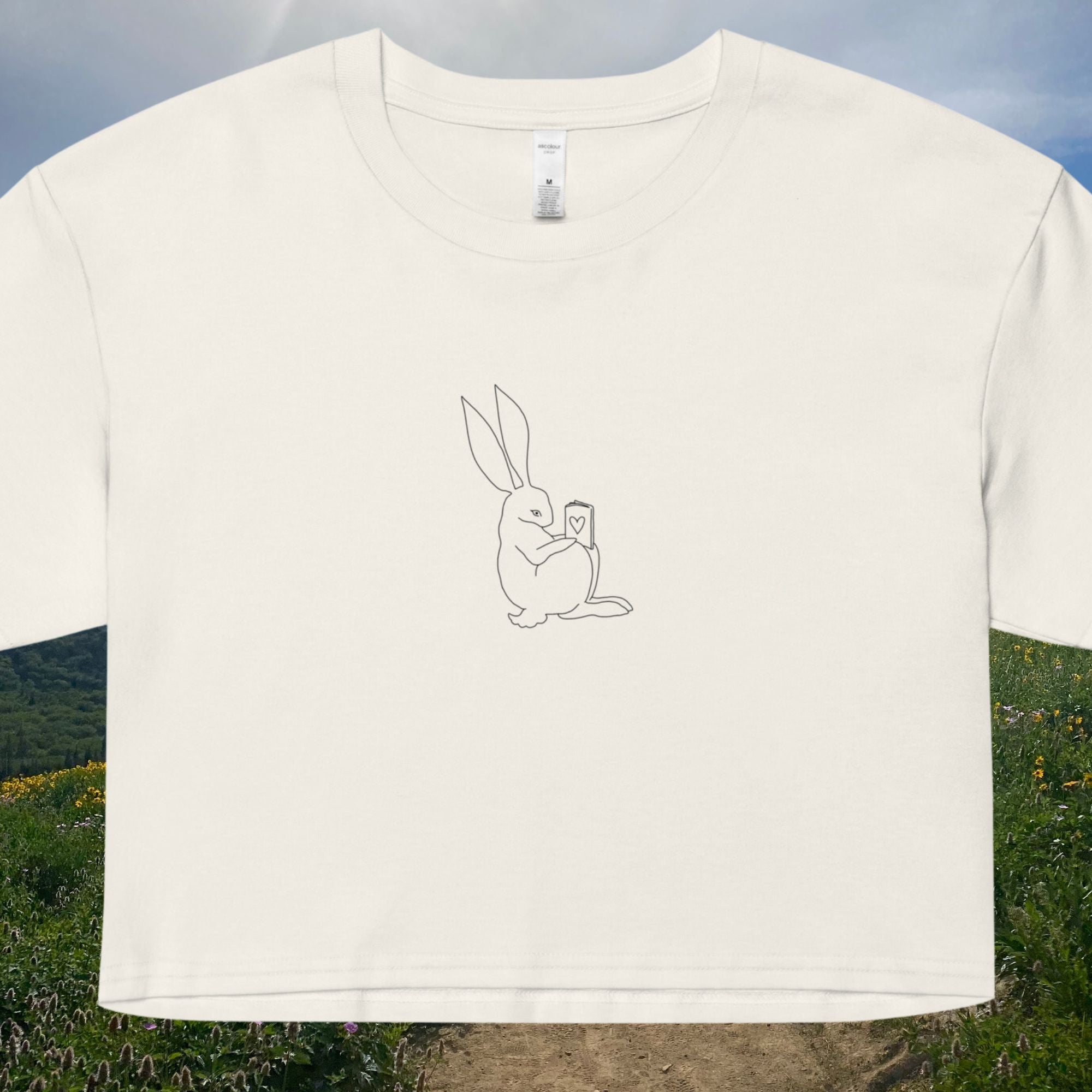 reading bun crop top